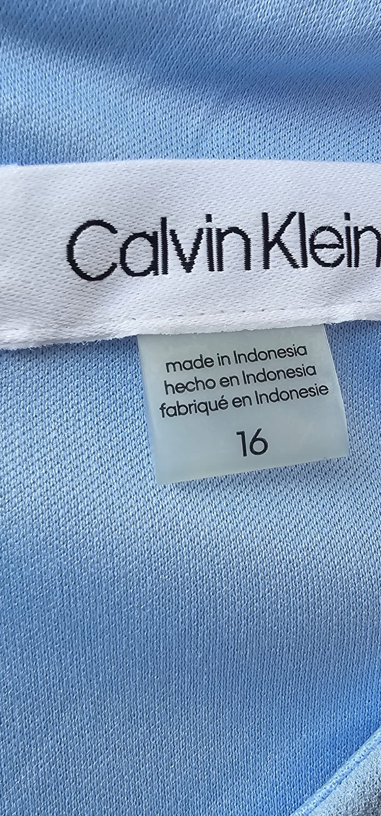 Fiesta Vestido Premium Calvin Klein Talla 16/XL