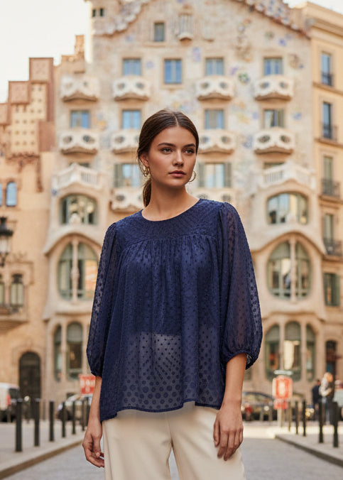 Blusa Premium Ophelia Roe Talla L