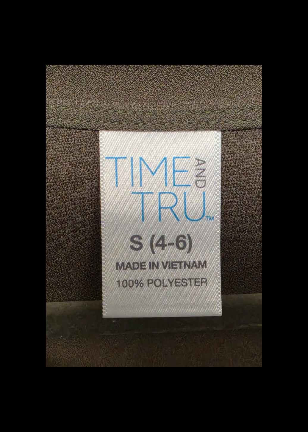 Blusa Premium Time and Tru Talla S