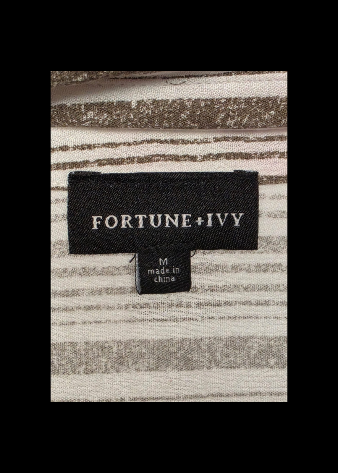 Blusa Premium FORTUNE + IVI Talla M