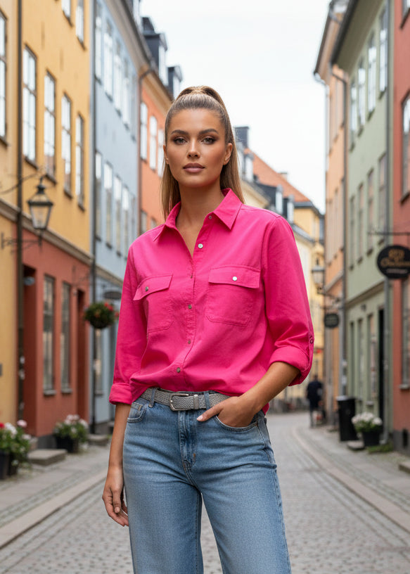 Blusa Croft & Barrow Talla L/XL