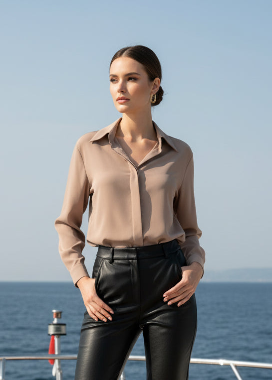 Blusa Premium Susan Graver Talla L