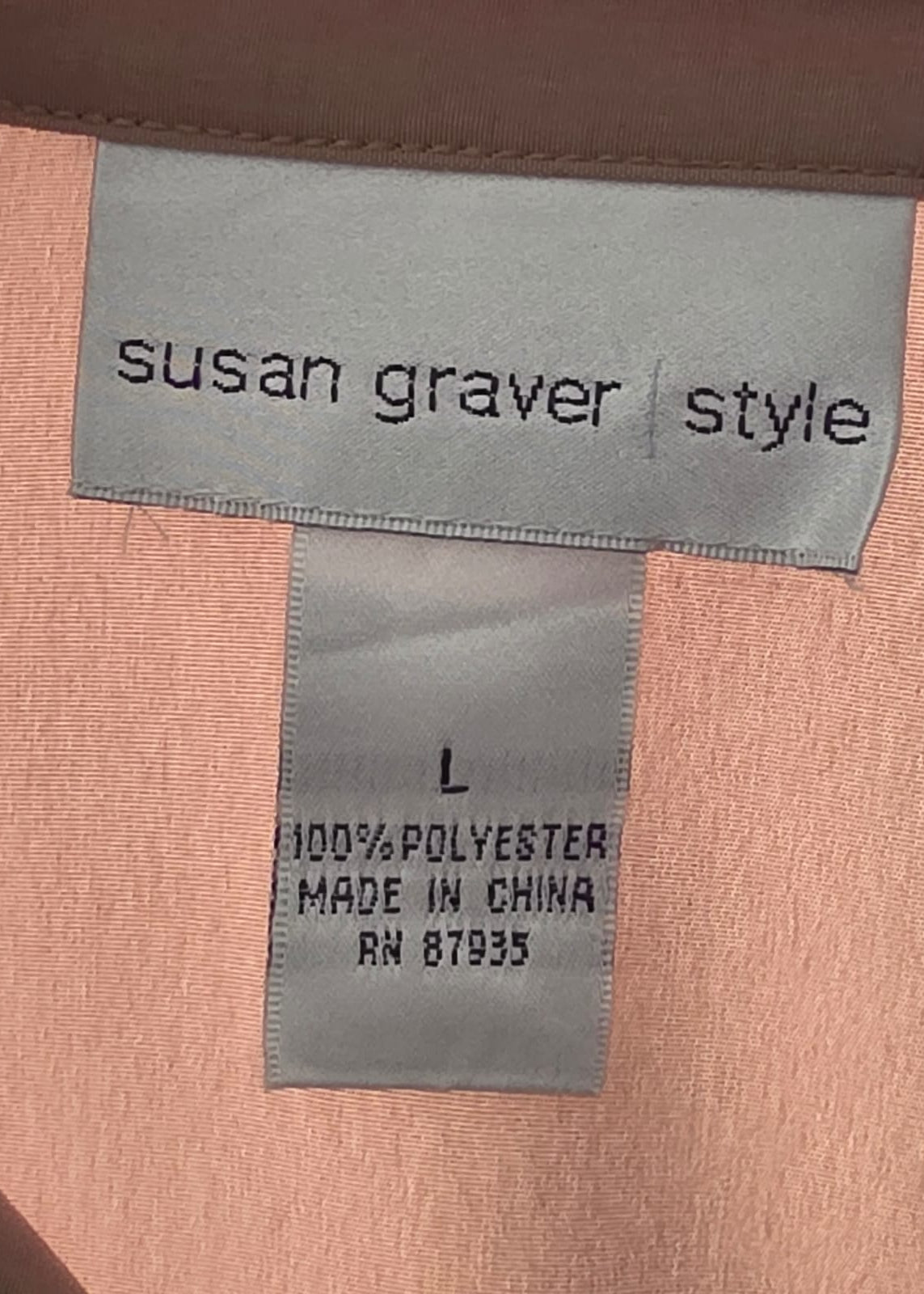 Blusa Premium Susan Graver Talla L