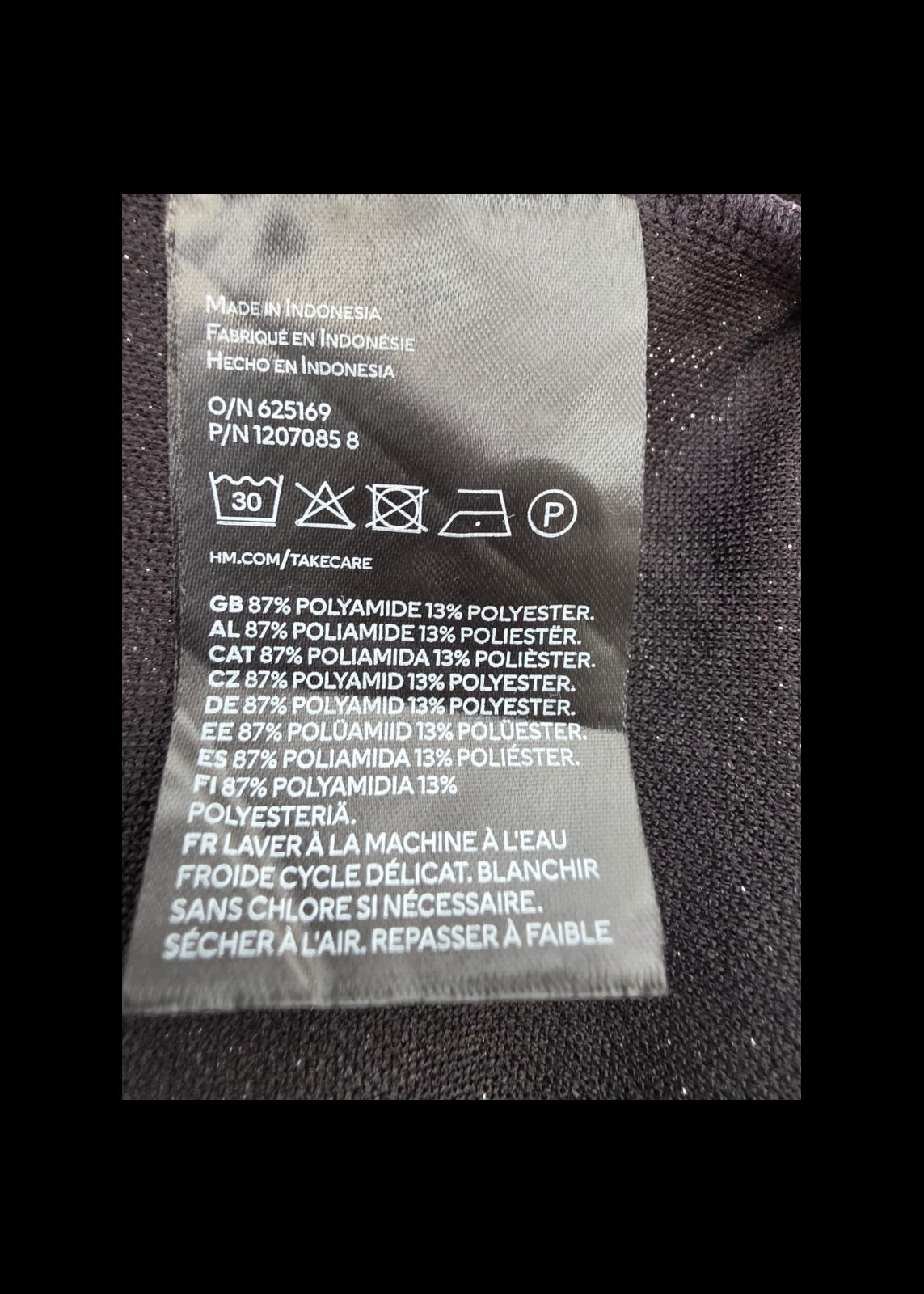 Fiesta Blusa Premium H&M DIS Talla M