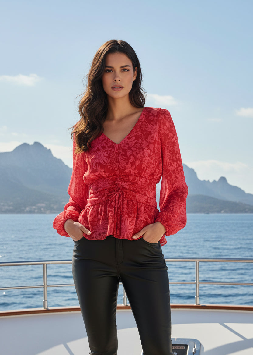 Blusa Premium Sofía Vergara Talla XL